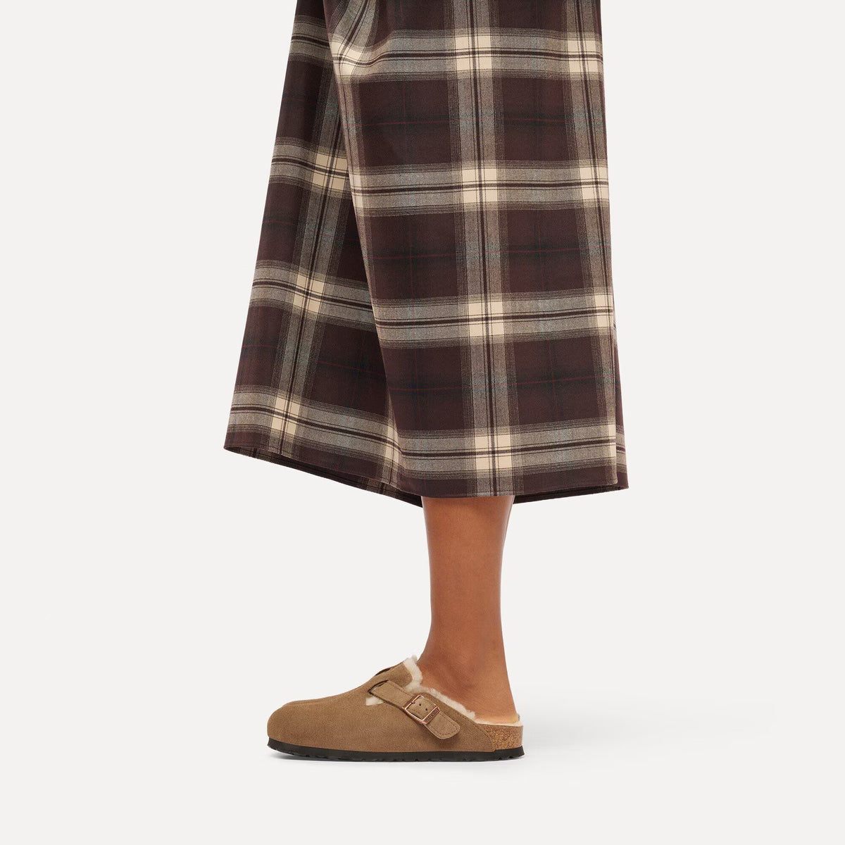 Boston Shearling dark tea