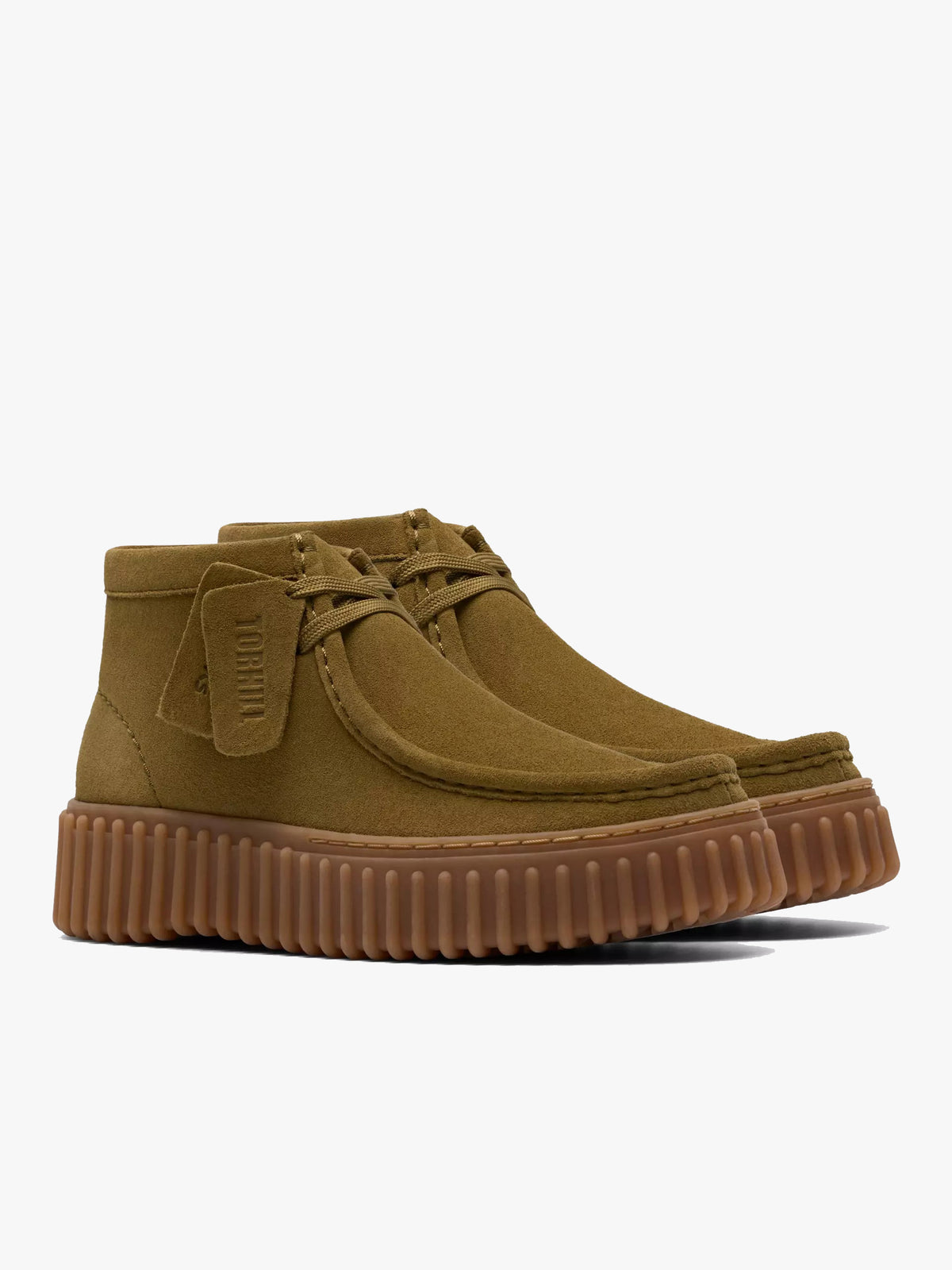 Torhill Moss - Olive suede