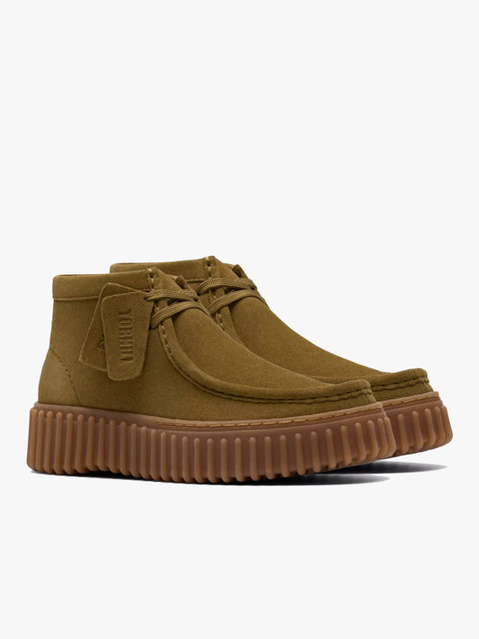 Torhill Moss - Olive suede