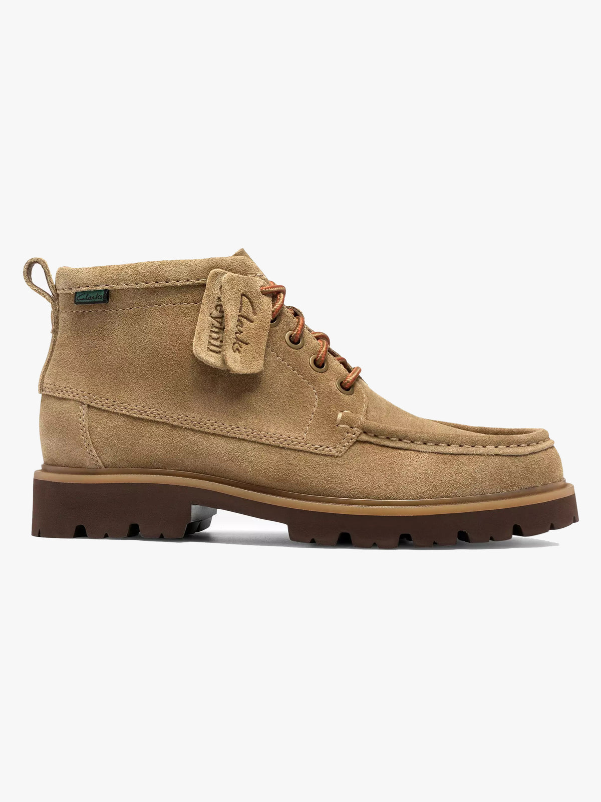 Cleyhill Hi - Dark sand suede