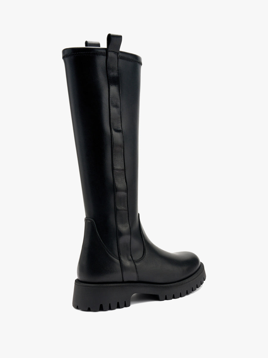 Stivale stretch nero