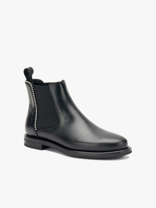 Beatles con borchiette nero