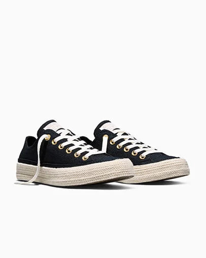 All Star Espadrille - Black