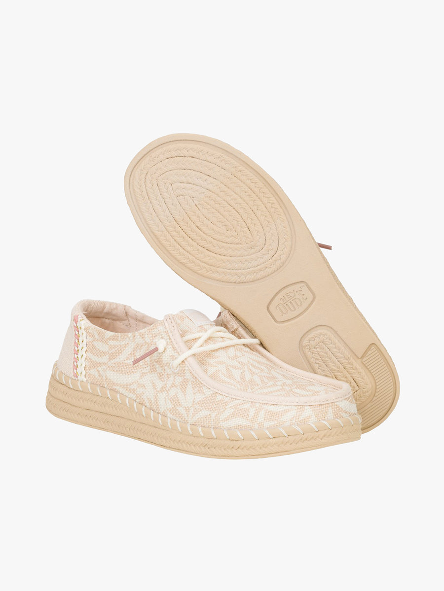 Wendy Espadrille Retro Palm P.