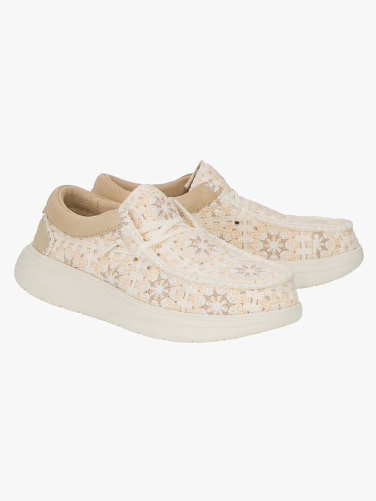 Wendy Comf Cottage Crochet-Tan