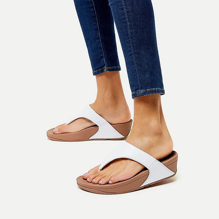 LULU TOE POST - White