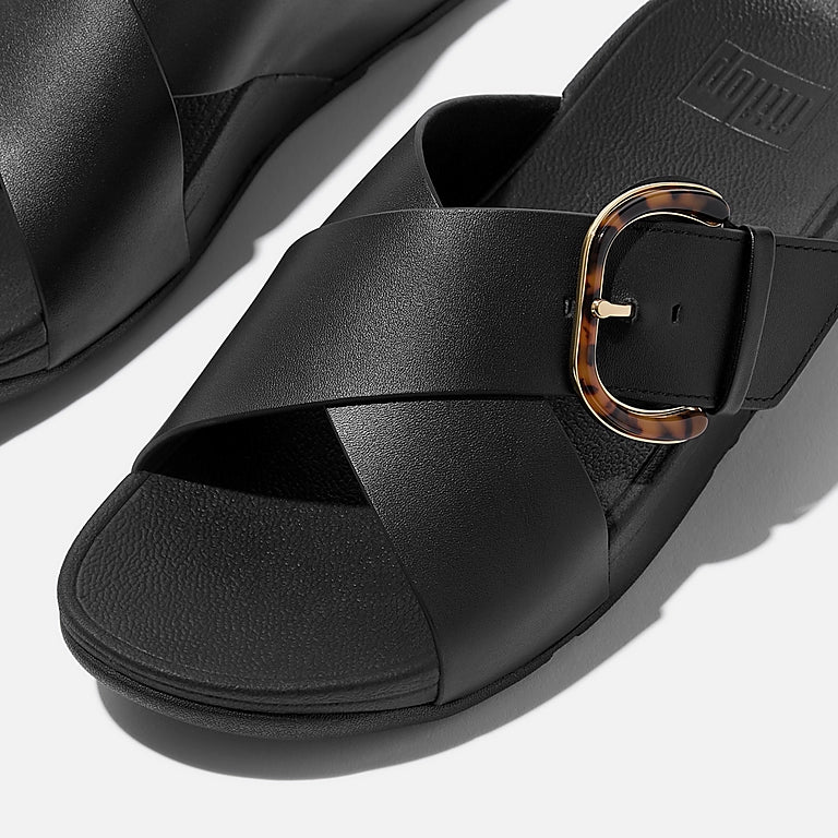 LULU RESIN BUCKLE Black