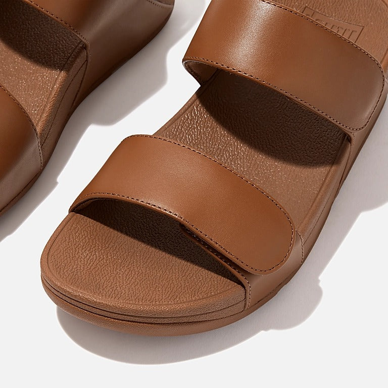 LULU VELCRO ADJ SLIDE TAN