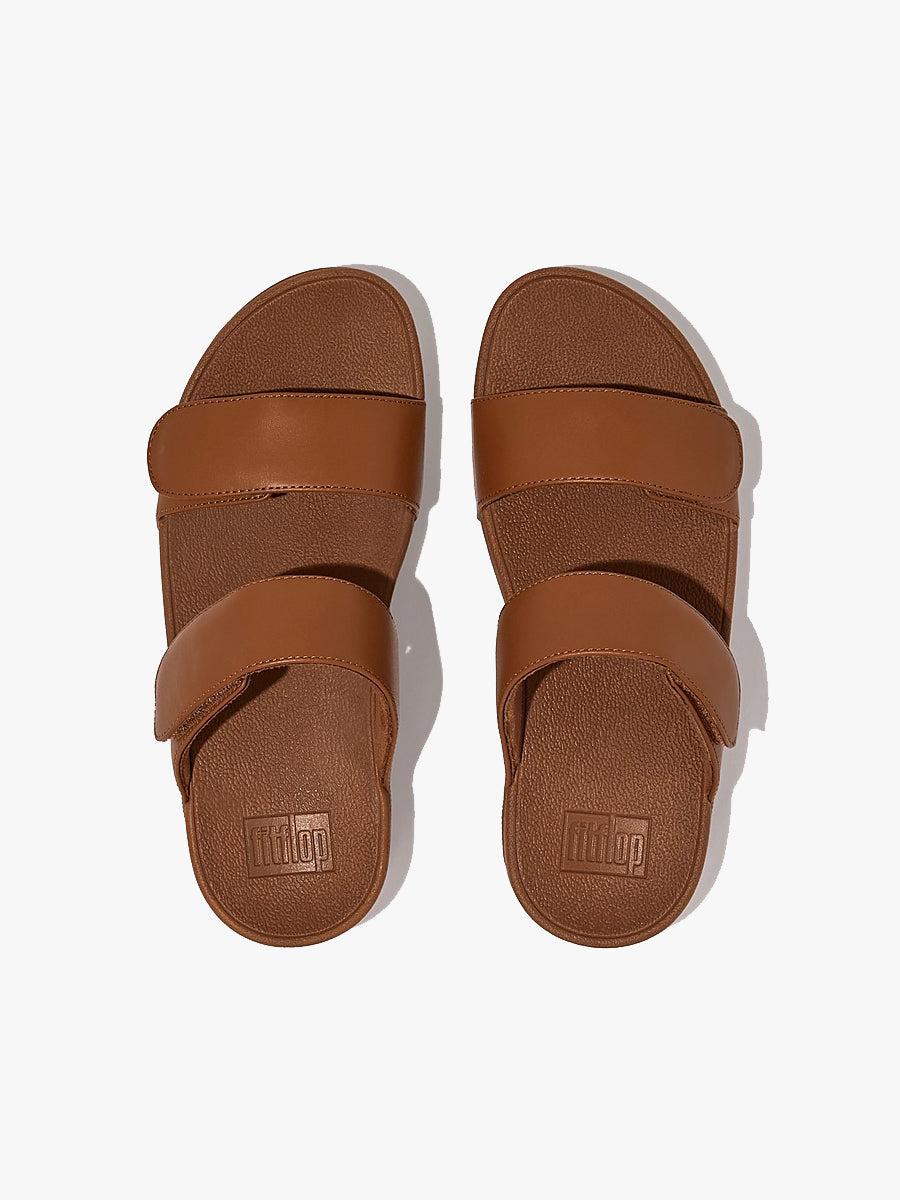 LULU VELCRO ADJ SLIDE TAN