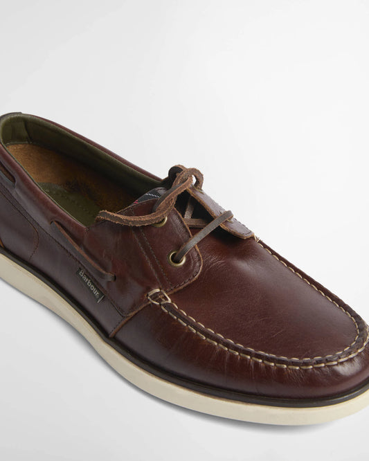 Rothley boat shoe dark brown