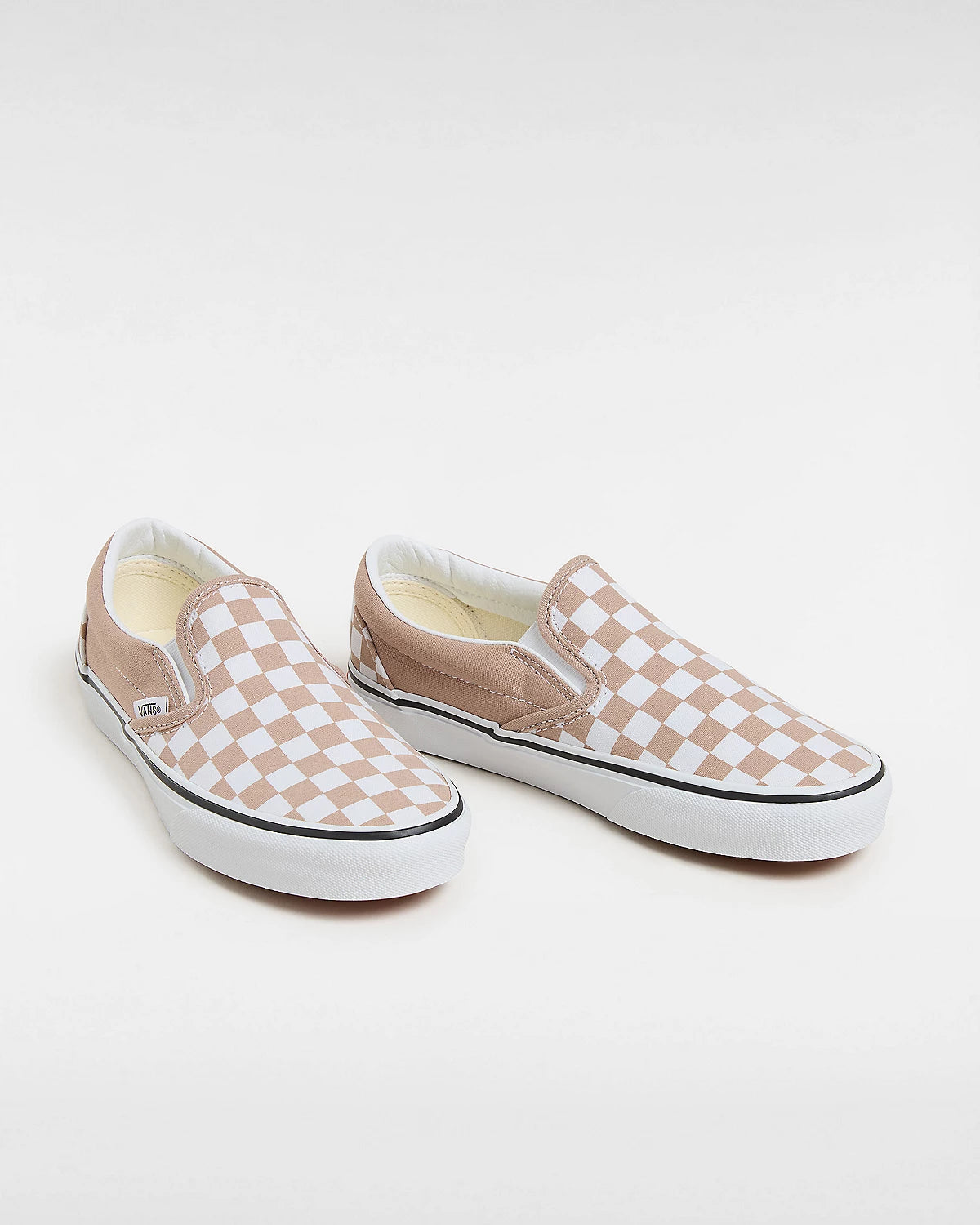 Slip-On checkerboard wht/beige