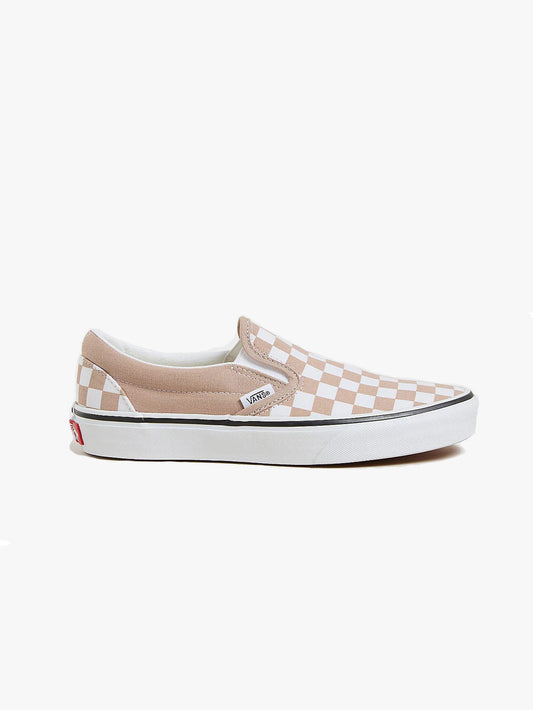 Slip-On checkerboard wht/beige