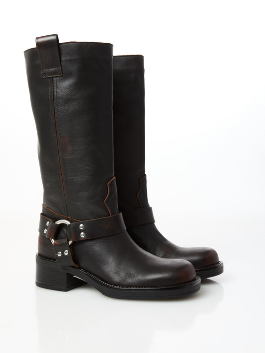 Stivale asport marrone