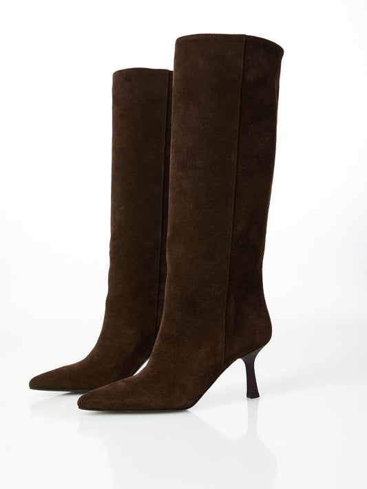 Stivale camoscio T.moro