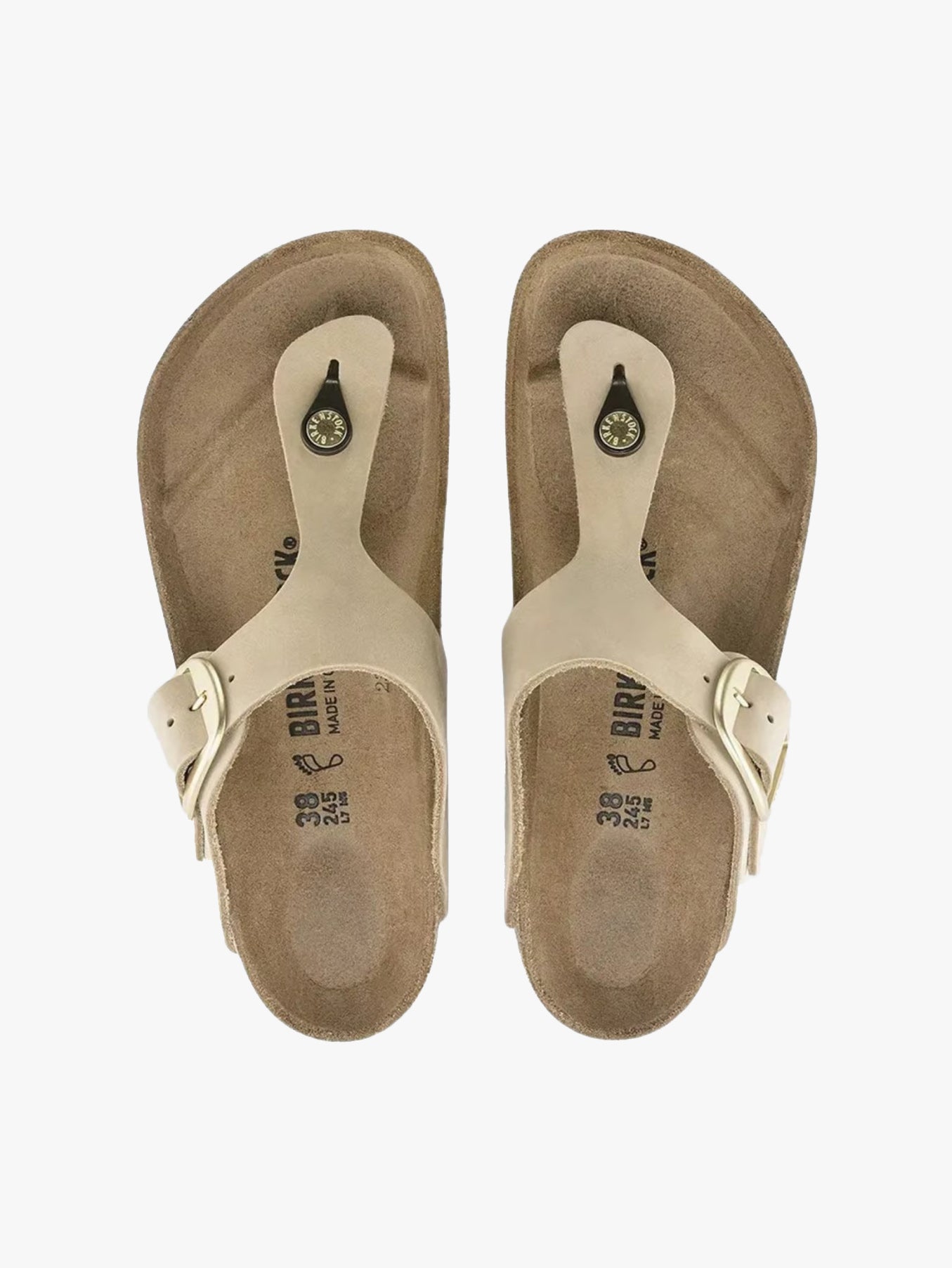 Gizeh Big Buckle - Sandcastle