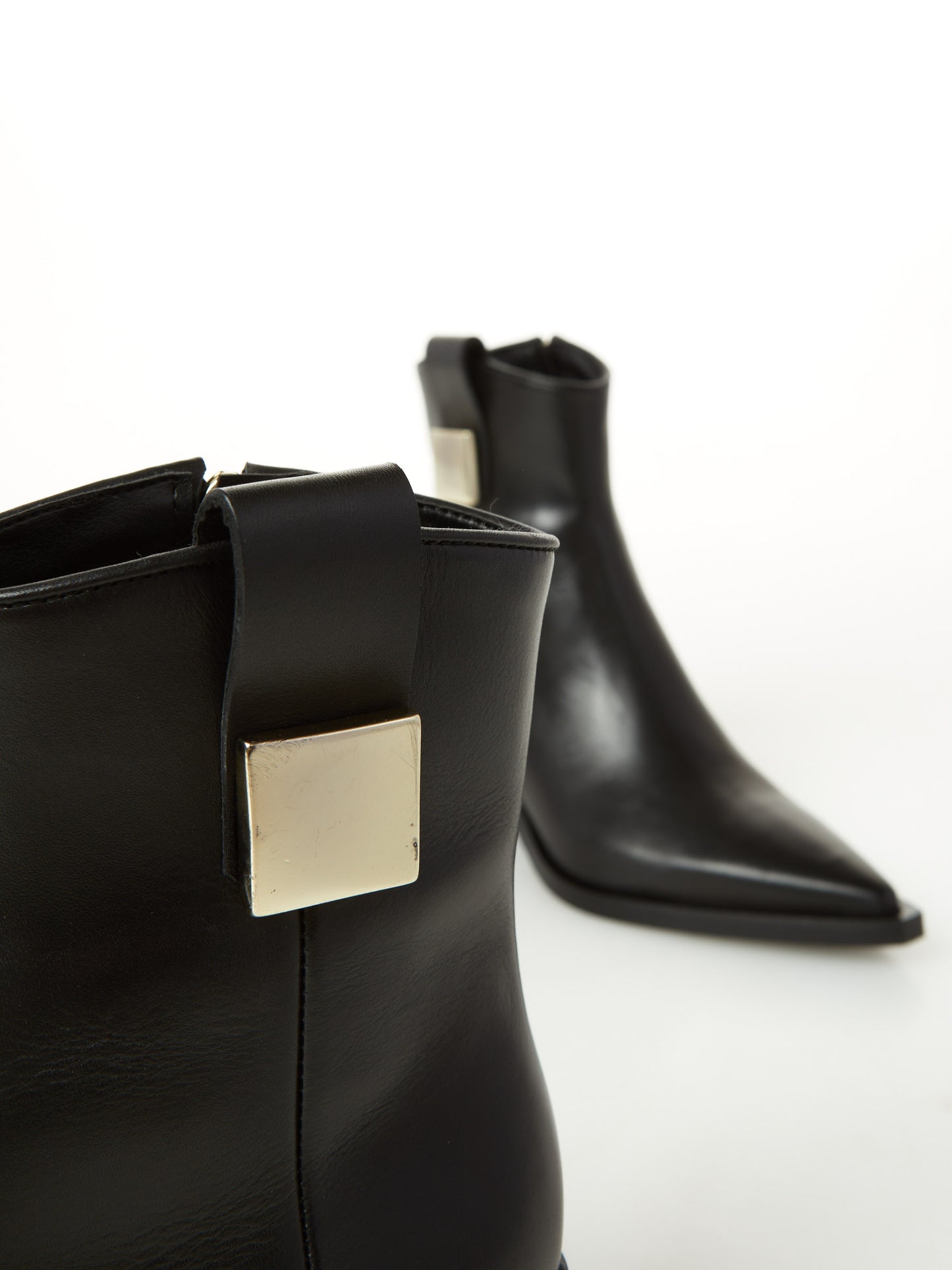 Texano basso vitello nero
