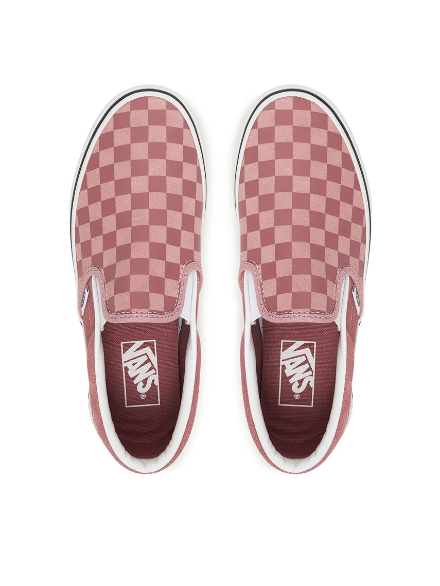 Slip-On checkerboard Mauve