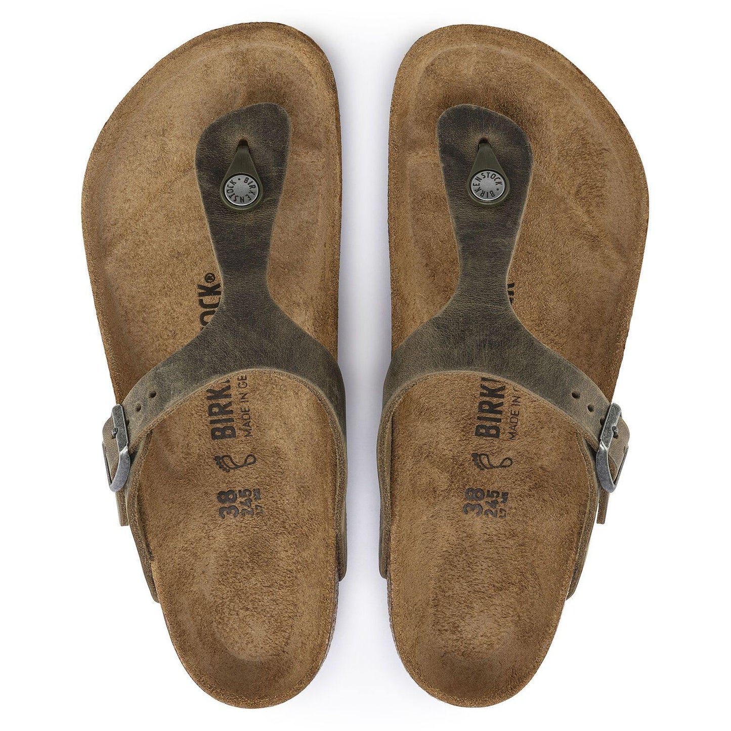 Gizeh BS - Faded khaki oiled - Bel Ami calzature