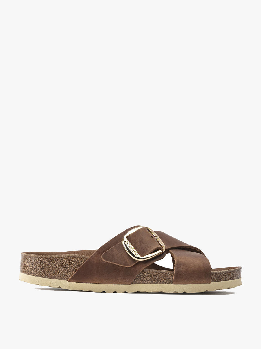 Siena Big Buckle - Cognac