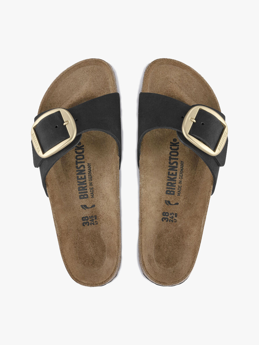 Madrid Big Buckle - Black Nab