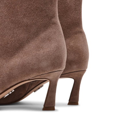 LULAH - Dark taupe suede