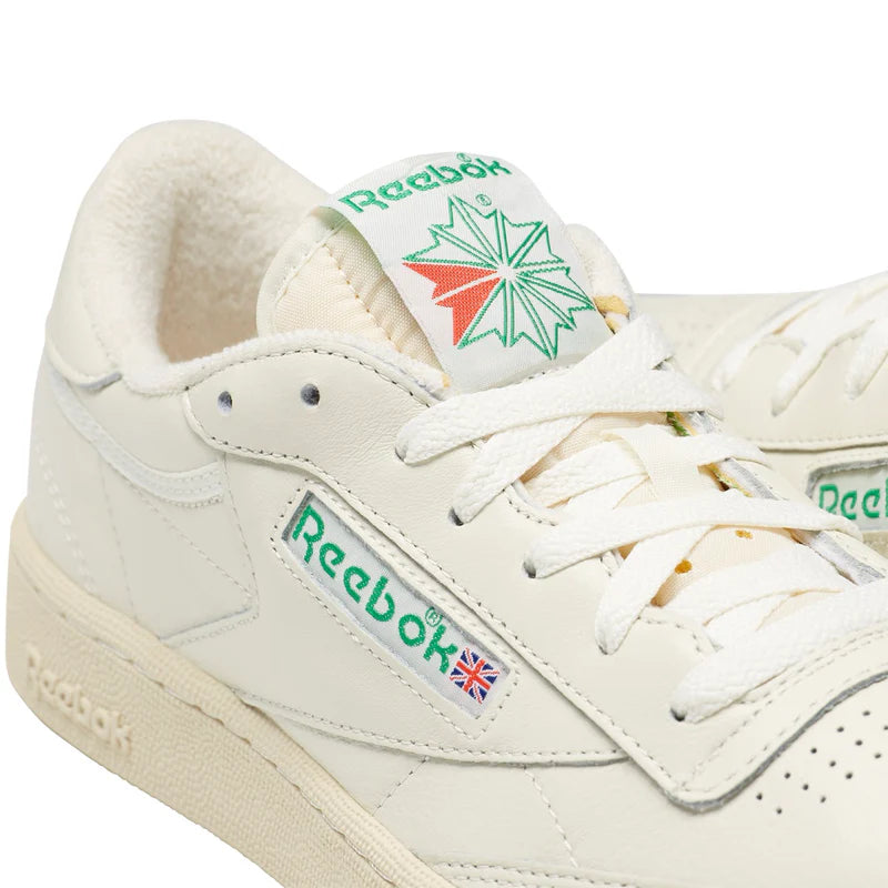 CLUB C 85 Vintage White/green