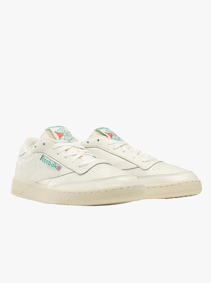 CLUB C 85 Vintage White/green