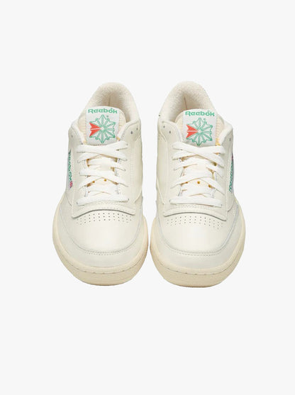 CLUB C 85 Vintage White/green