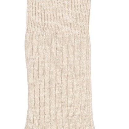 Cotton Slub beige/white