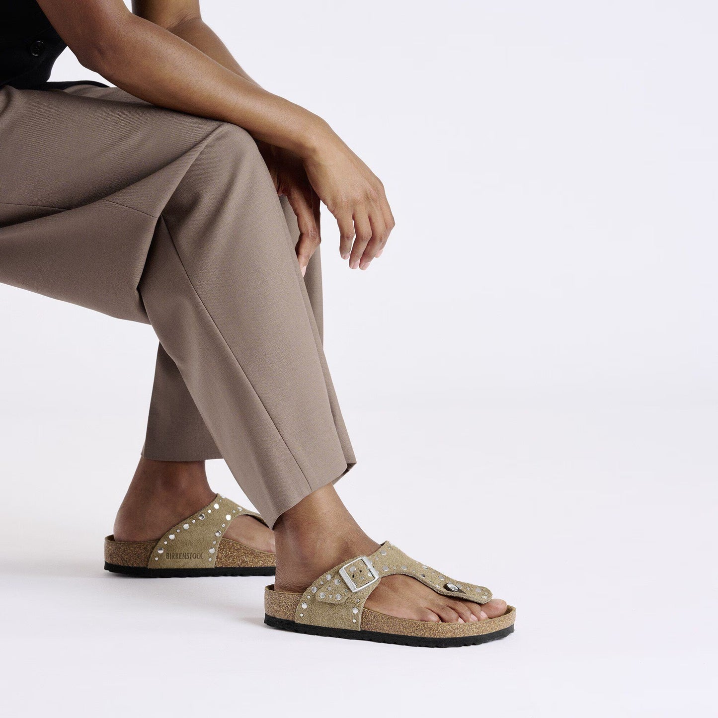 Gizeh Rivet taupe