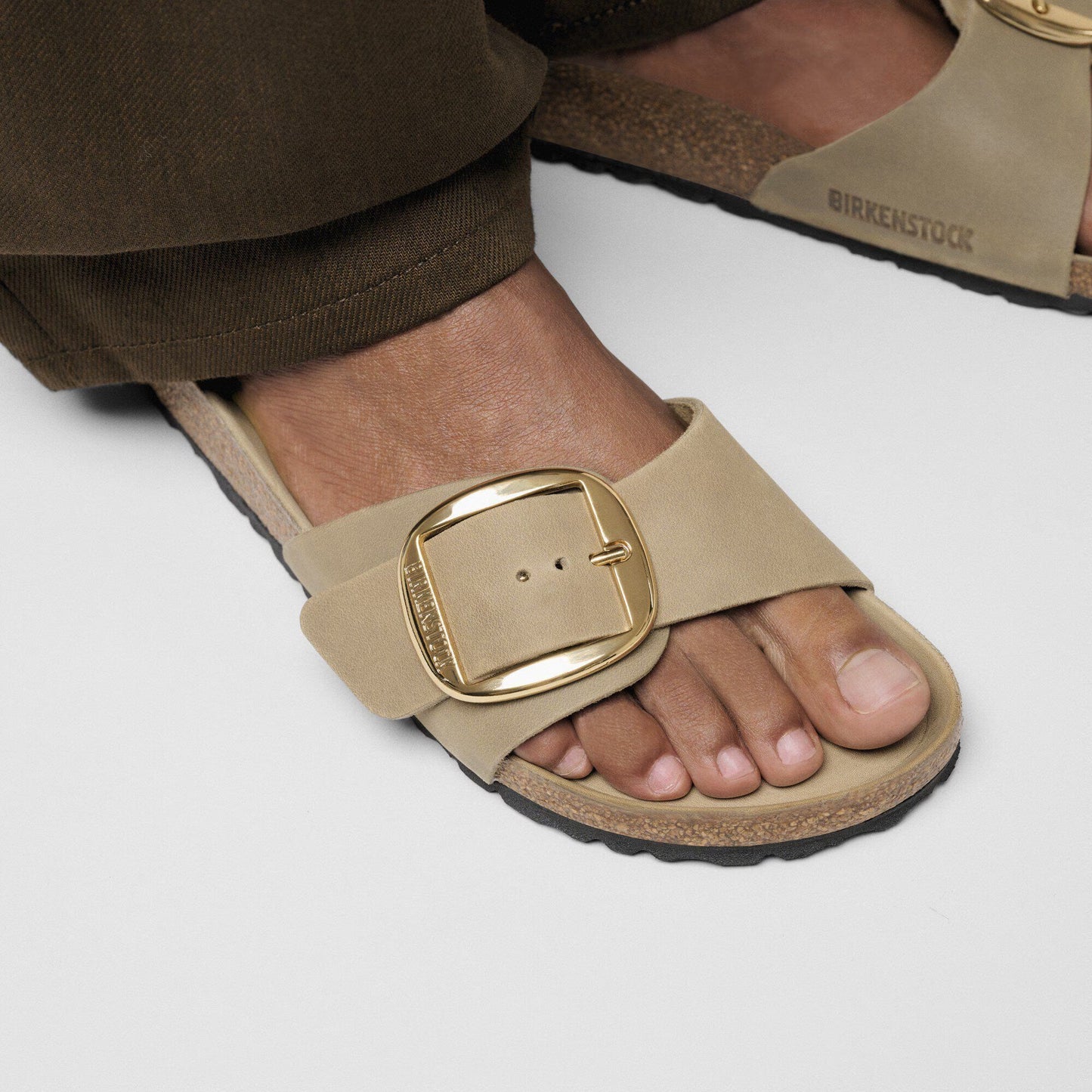 Madrid Big Buckle - Tabacco br