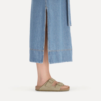 Arizona faded khaki suede