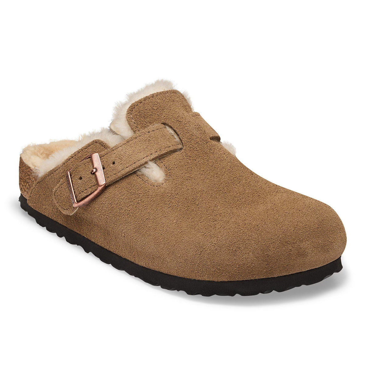Boston Shearling dark tea