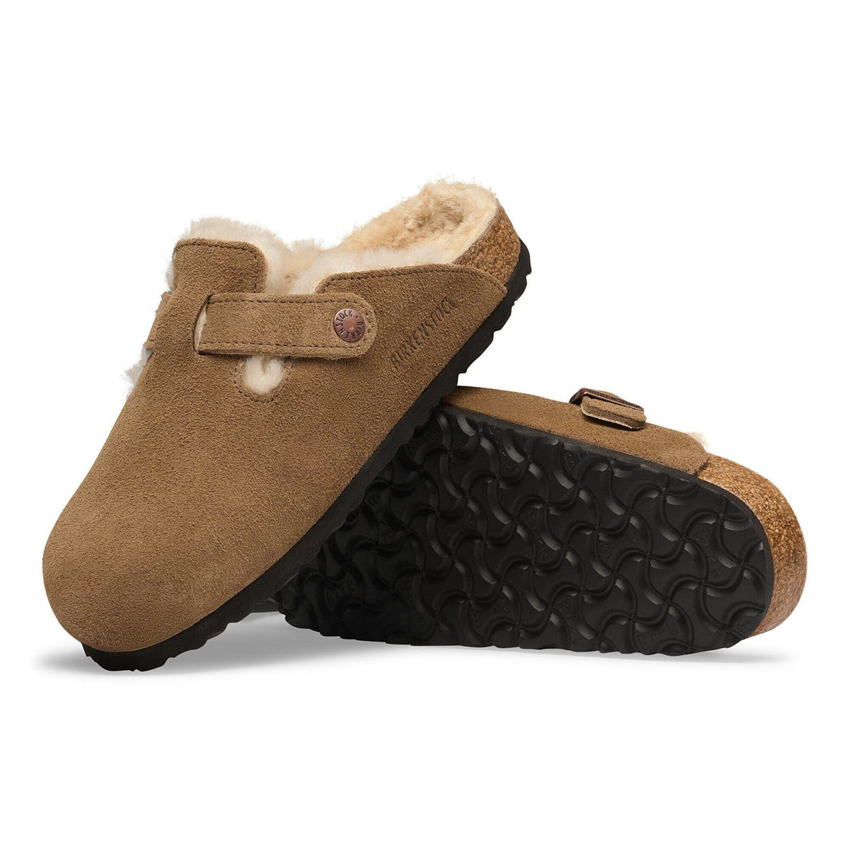 Boston Shearling dark tea