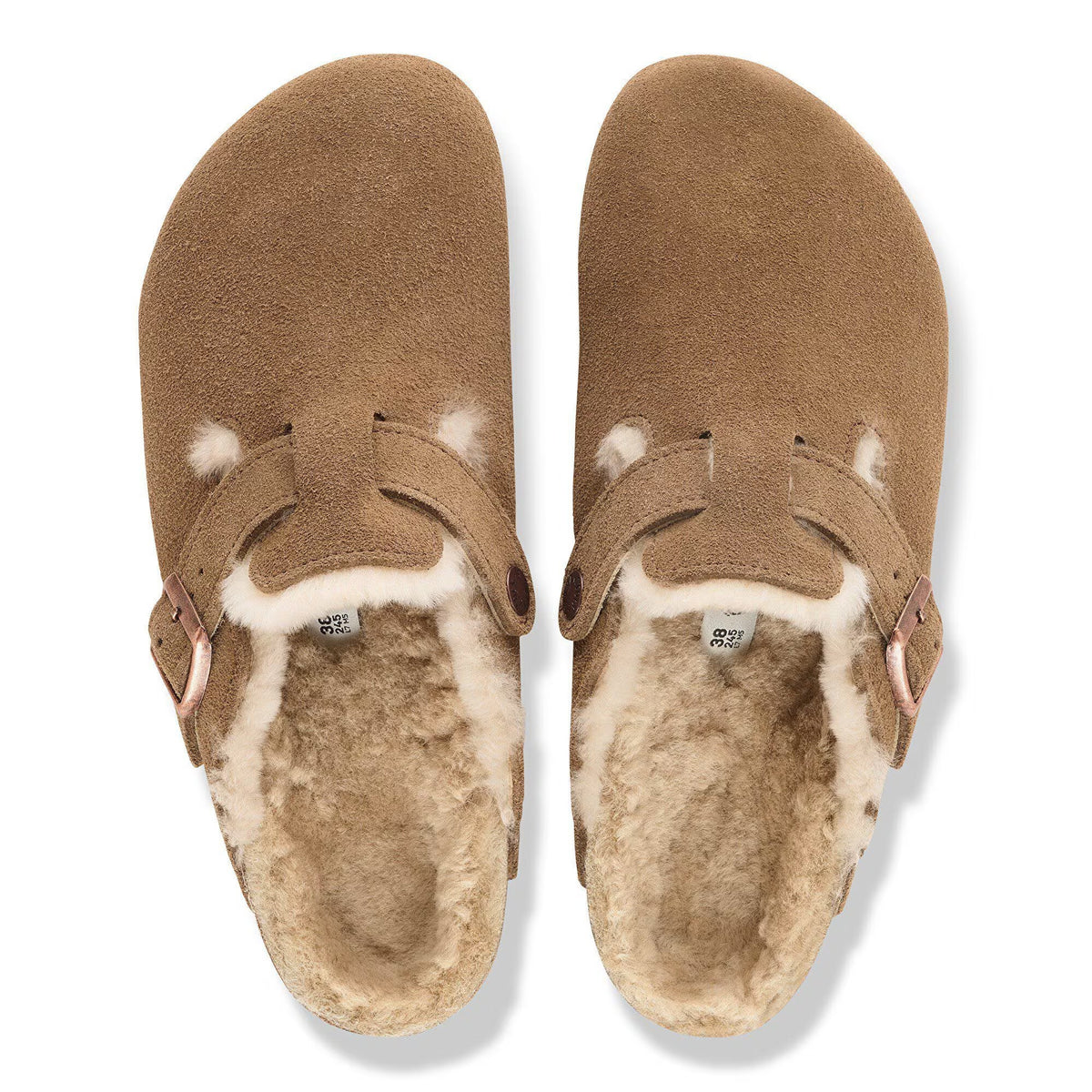 Boston Shearling dark tea