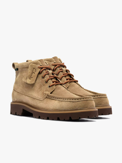 Cleyhill Hi - Dark sand suede