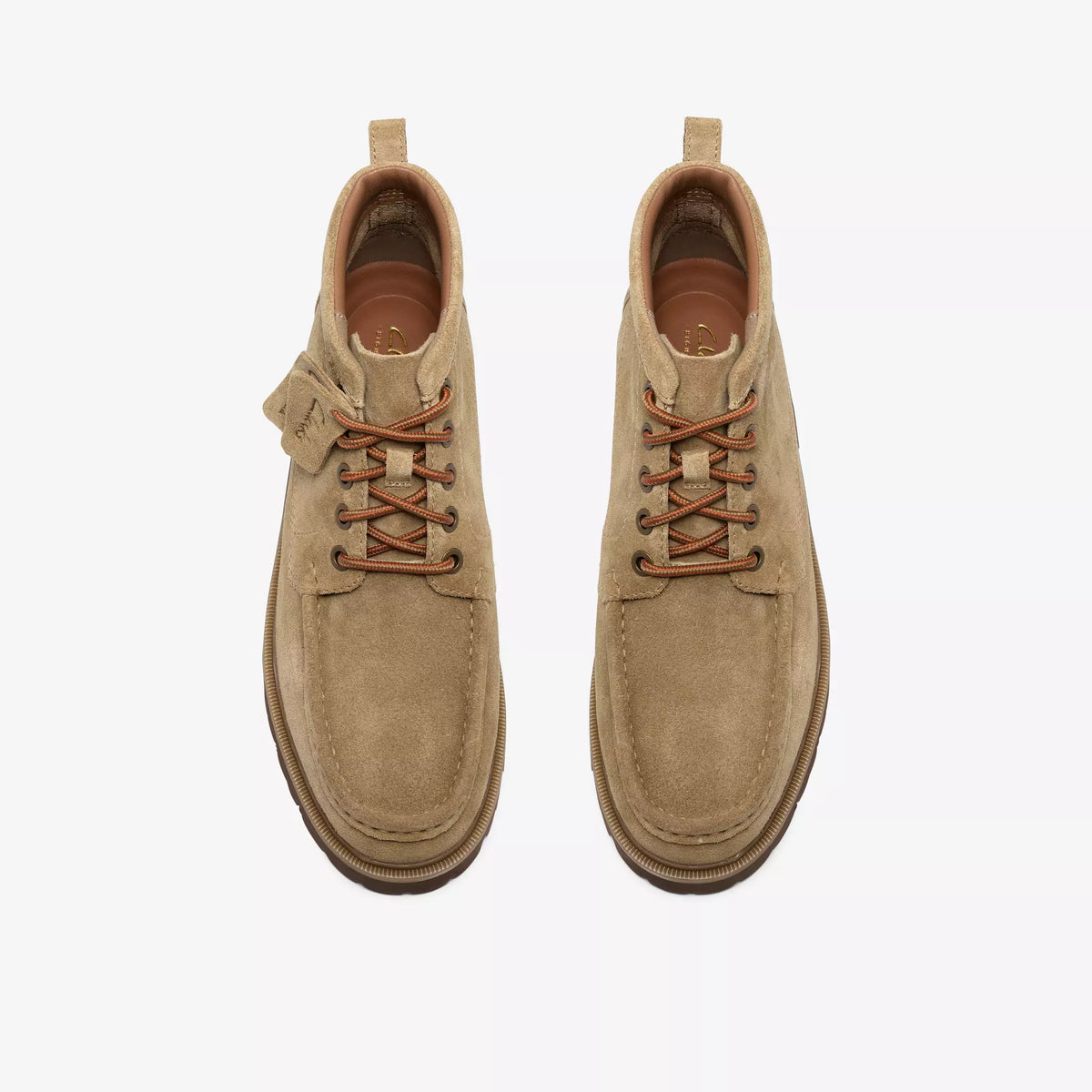 Cleyhill Hi - Dark sand suede