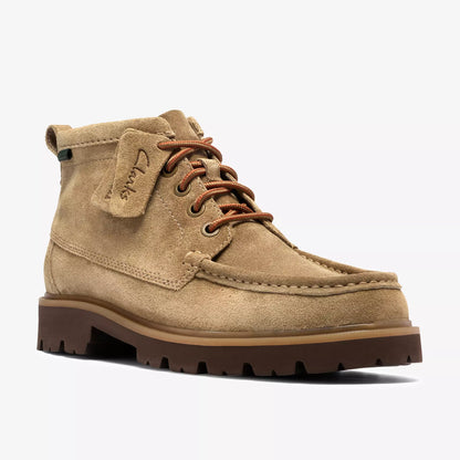 Cleyhill Hi - Dark sand suede