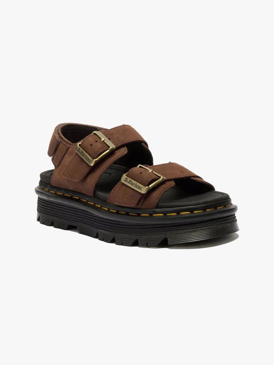 ZEBZAG SANDAL - Brown
