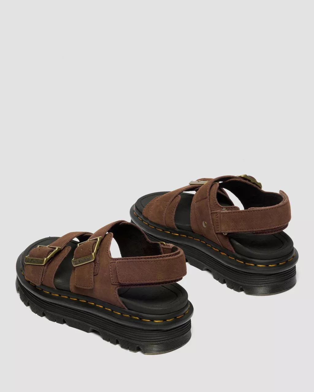 ZEBZAG SANDAL - Brown