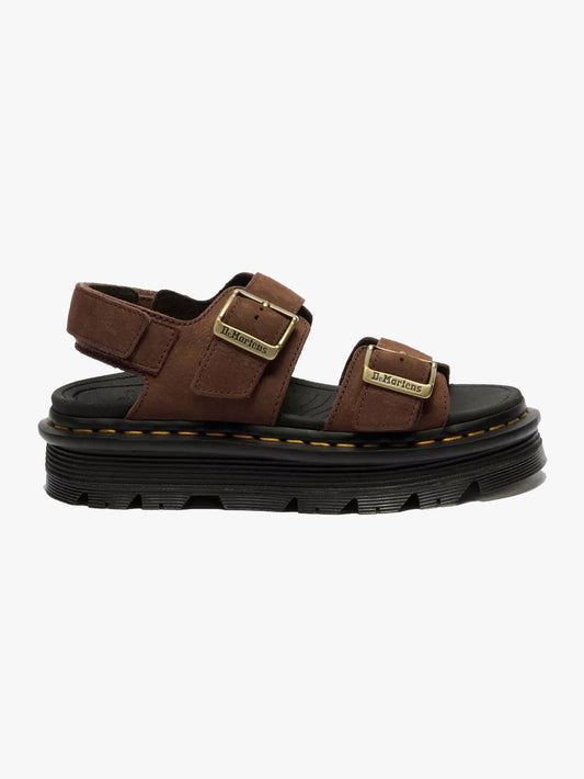 ZEBZAG SANDAL - Brown