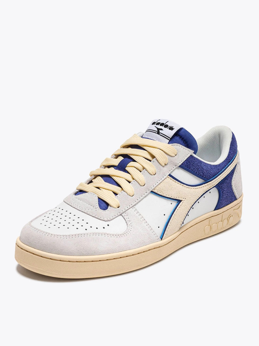 Magic basket low suede leather