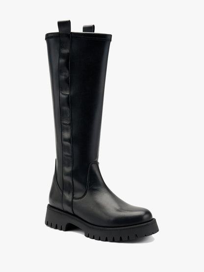 Stivale stretch nero