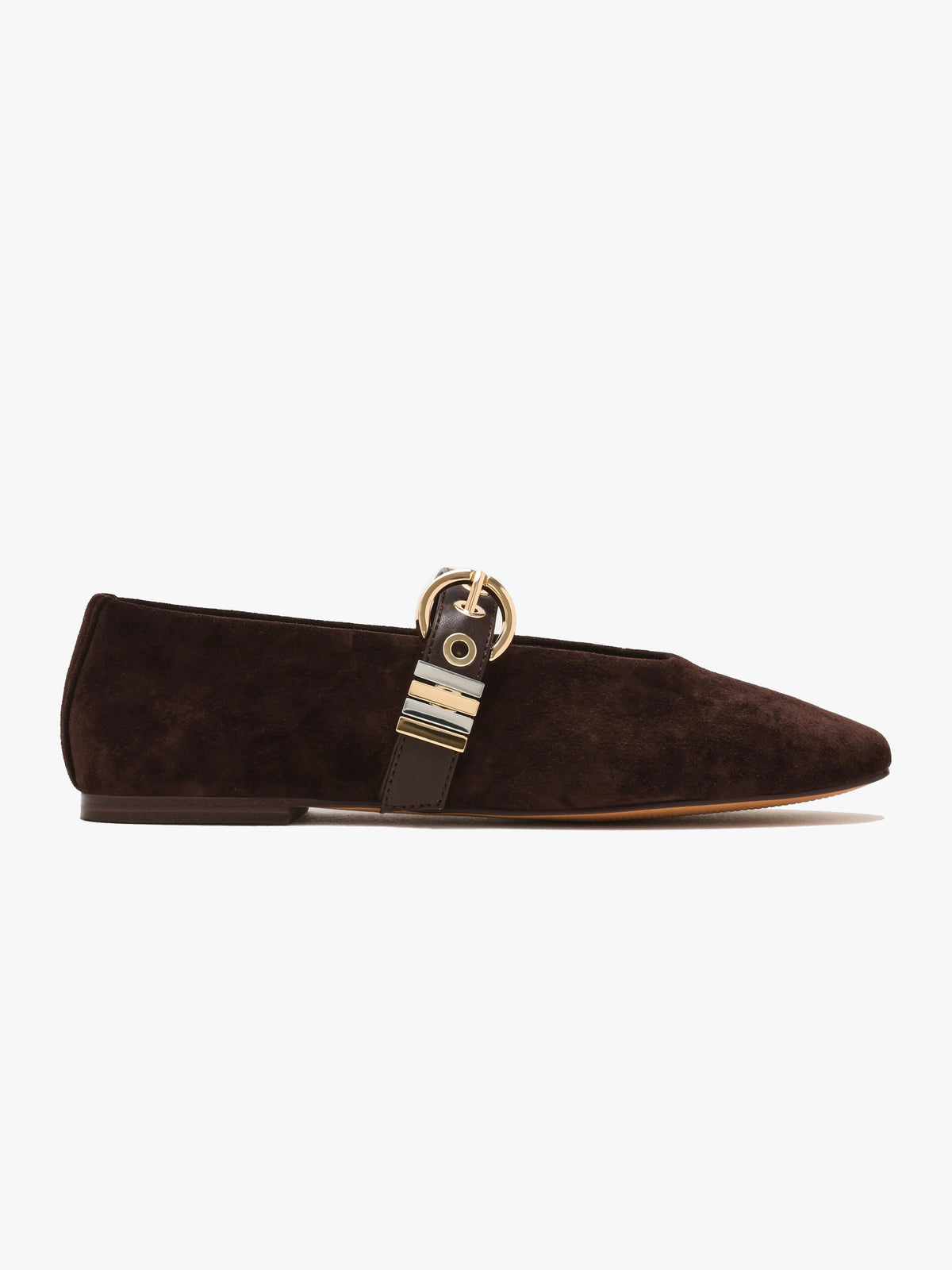 LUCIA - Brown suede