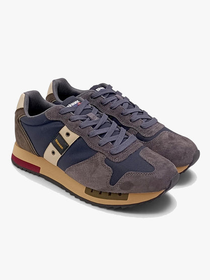QUEENS - Navy/Taupe