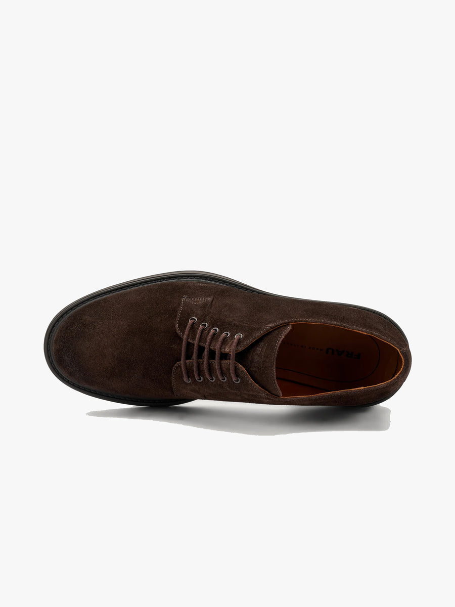 Scarpa allacciata cam. pepe