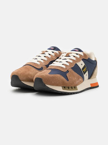 QUEENS - Cognac/navy