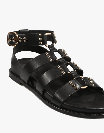 Sandalo gladiatore black