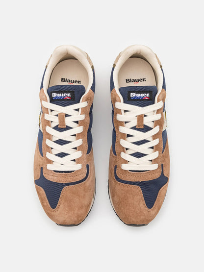 QUEENS - Cognac/navy