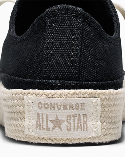 All Star Espadrille - Black